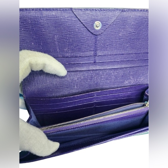 FENDI Crayon Monster Eyes Long Wallet Authentic - Picture 14 of 16